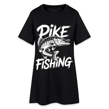 Piquets sauteurs - Robe T-shirt Femme - noir - Devant