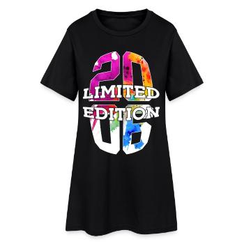 ÉDITION LIMITÉE 2006 20 ANS 20E ANNIVERSAIRE - Robe T-shirt Femme - noir - Devant