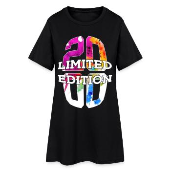LIMITED EDITION 2000 26 YEARS 26TH BIRTHDAY - Women’s T-Shirt Dress - black - Front