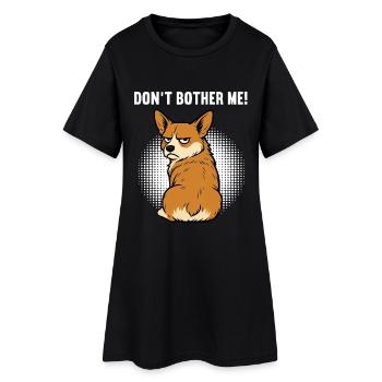 Ne me dérange pas Corgi corgi corgi gallois Corgi Corgi Dog - Robe T-shirt Femme - noir - Devant