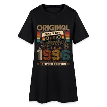 Cassette Gift Man pour le 30e anniversaire Best of 1996 - Robe T-shirt Femme - noir - Devant