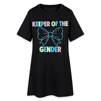 Révélation de sexe : Gardien de la baby shower de genre - Robe T-shirt Femme - noir - Devant