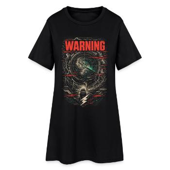 Storm Chaser Meteorologist - Women’s T-Shirt Dress - black - Front