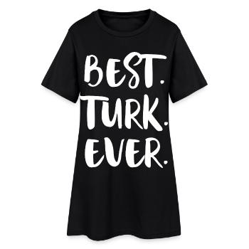 Meilleure Femme Turque de tous les temps - Robe T-shirt Femme - noir - Devant