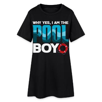 Dictons drôles de nageurs et conception de clubs de natation - Robe T-shirt Femme - noir - Devant