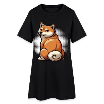 Shiba Inu Shiba propriétaire Shiba lover Shiba inus - Robe T-shirt Femme - noir - Devant