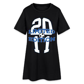 ÉDITION LIMITÉE 2011 FOOTBALL 15E ANNIVERSAIRE - Robe T-shirt Femme - noir - Devant
