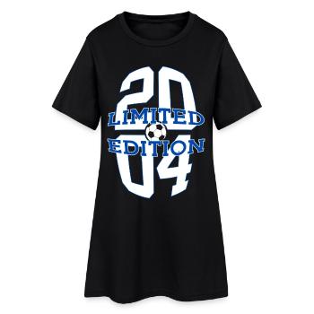 ÉDITION LIMITÉE 2004 FOOTBALL 22E ANNIVERSAIRE - Robe T-shirt Femme - noir - Devant