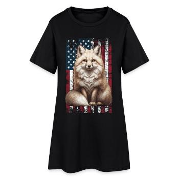 Swift Fox US Swiftfuchs - Women’s T-Shirt Dress - black - Front