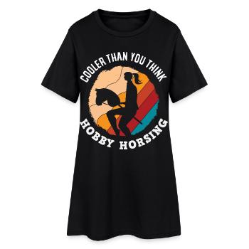 Le loisir de cavalier est plus cool que tu ne le penses - Robe T-shirt Femme - noir - Devant