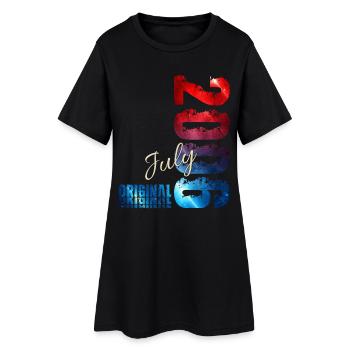 Cadeau du 21e anniversaire Original juillet 2006 - Robe T-shirt Femme - noir - Devant