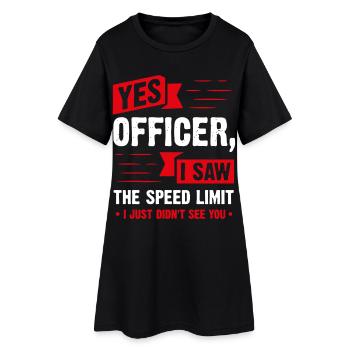 Cadeau pour les tuners, les passionnés d’automobiles et les passionnés de vitesse - Robe T-shirt Femme - noir - Devant
