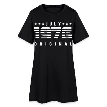 Édition Originale Édition Limitée Juillet 1976 Anniversaire - Robe T-shirt Femme - noir - Devant