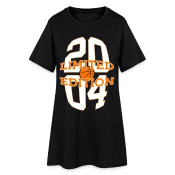 LIMITED EDITION 2004 BASKETBALL 22ND BIRTHDAY - Women’s T-Shirt Dress - black - Front