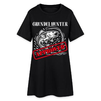 Grundel Spruch - Frauen T-Shirt-Kleid - Schwarz - Vorne