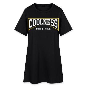 Coolness Original - Women’s T-Shirt Dress - black - Front