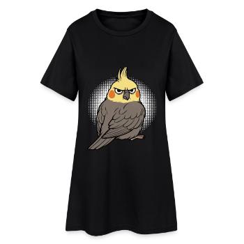 Calopsitte Calopsitte Calopsitte Oiseau calopsitte - Robe T-shirt Femme - noir - Devant