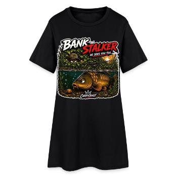 Carp Fishing Bank Stalker - Robe T-shirt Femme - noir - Devant