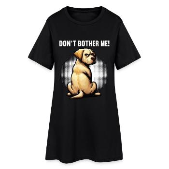 Ne me dérange pas Labrador Labrador Propriétaire Labrador Labbi - Robe T-shirt Femme - noir - Devant