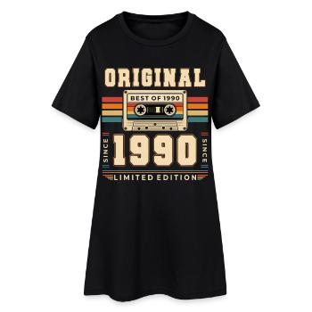 Cassette Gift Man pour le 36e anniversaire Best of 1990 - Robe T-shirt Femme - noir - Devant