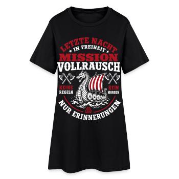 Enterrement de vie de garçon d’hier soir à Freedom - Robe T-shirt Femme - noir - Devant