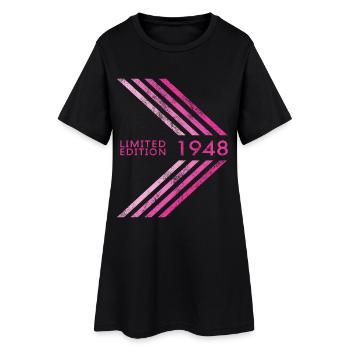 Édition limitée 1948 Femmes d’anniversaire - Robe T-shirt Femme - noir - Devant