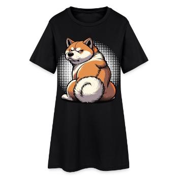 Akita Akita propriétaire Akitas Akita amoureux Akitafan - Robe T-shirt Femme - noir - Devant