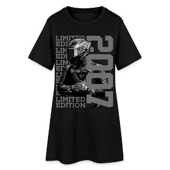19E ANNIVERSAIRE DE MOTO ÉDITION LIMITÉE 2007 - Robe T-shirt Femme - noir - Devant