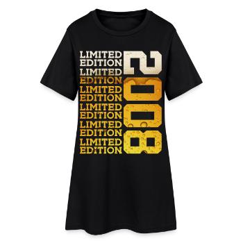 BIÈRE ÉDITION LIMITÉE 2008 18E ANNIVERSAIRE - Robe T-shirt Femme - noir - Devant