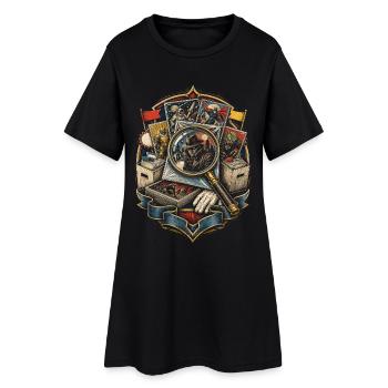 Comic Collector - Women’s T-Shirt Dress - black - Front