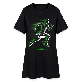 Programmers – Coding Developers & Computer Scientists - Women’s T-Shirt Dress - black - Front
