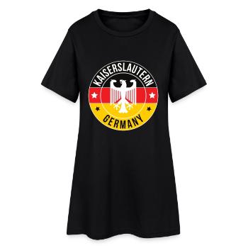 Kaiserslautern Eagle Badge Germany - Women’s T-Shirt Dress - black - Front
