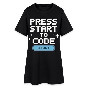 Programmers – Coding Developers & Computer Scientists - Women’s T-Shirt Dress - black - Front
