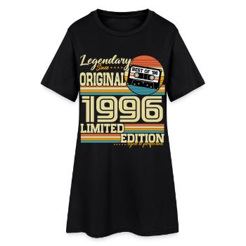 Millésime 1996 Vintage Rétro Cadeau d’anniversaire - Robe T-shirt Femme - noir - Devant