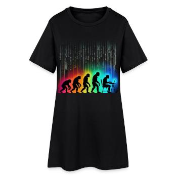 Programmers – Coding Developers & Computer Scientists - Women’s T-Shirt Dress - black - Front