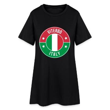 Cercle d’insignes de Viterbe Italie - Robe T-shirt Femme - noir - Devant