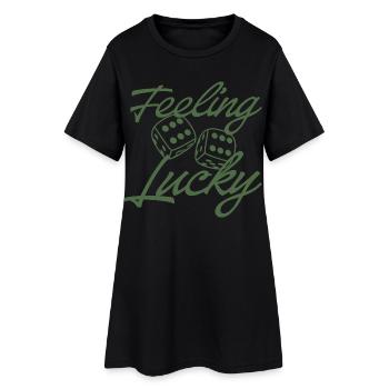 Scénario de Healing Dice - Robe T-shirt Femme - noir - Devant