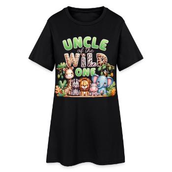 Oncle du Sauvage - Robe T-shirt Femme - noir - Devant