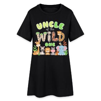 Oncle du Sauvage - Robe T-shirt Femme - noir - Devant