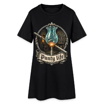 Vie de Souffleur de Verre Punty - Robe T-shirt Femme - noir - Devant