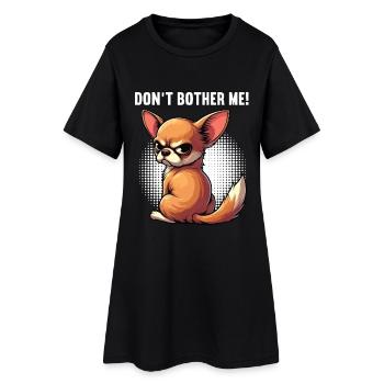 Ne me dérange pas Chihuahua Chihuahua propriétaire Chi - Robe T-shirt Femme - noir - Devant