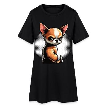 Chihuahua Chihuahua Propriétaire Chihuahuafan Chi Chis - Robe T-shirt Femme - noir - Devant