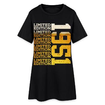 BIÈRE ÉDITION LIMITÉE 1951 75E ANNIVERSAIRE - Robe T-shirt Femme - noir - Devant
