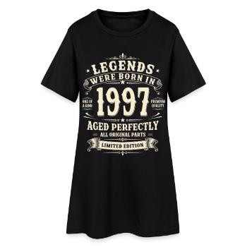 29. Geburtstag Geschenk 1997 Mann Vintage Retro - Frauen T-Shirt-Kleid - Schwarz - Vorne
