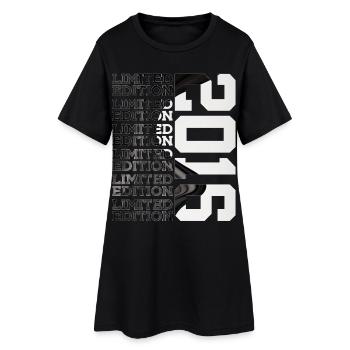 10E ANNIVERSAIRE ÉDITION LIMITÉE 2016 - Robe T-shirt Femme - noir - Devant
