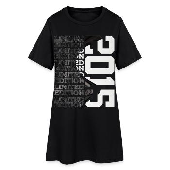 11 YEARS OLD LIMITED EDITION 2015 11TH BIRTHDAY - Women’s T-Shirt Dress - black - Front