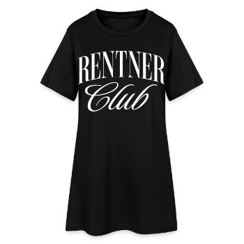 Pensioners Club - Women’s T-Shirt Dress - black - Front