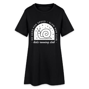 Club d’enfants groupe de course pour enfants - Robe T-shirt Femme - noir - Devant
