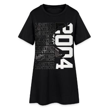 22 JAHRE ALT LIMITED EDITION 2004 22. GEBURTSTAG - Frauen T-Shirt-Kleid - Schwarz - Vorne