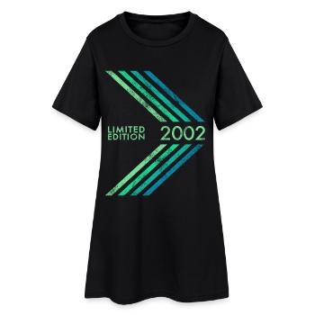 Édition limitée 2002 anniversaire Homme Femme Sport - Robe T-shirt Femme - noir - Devant